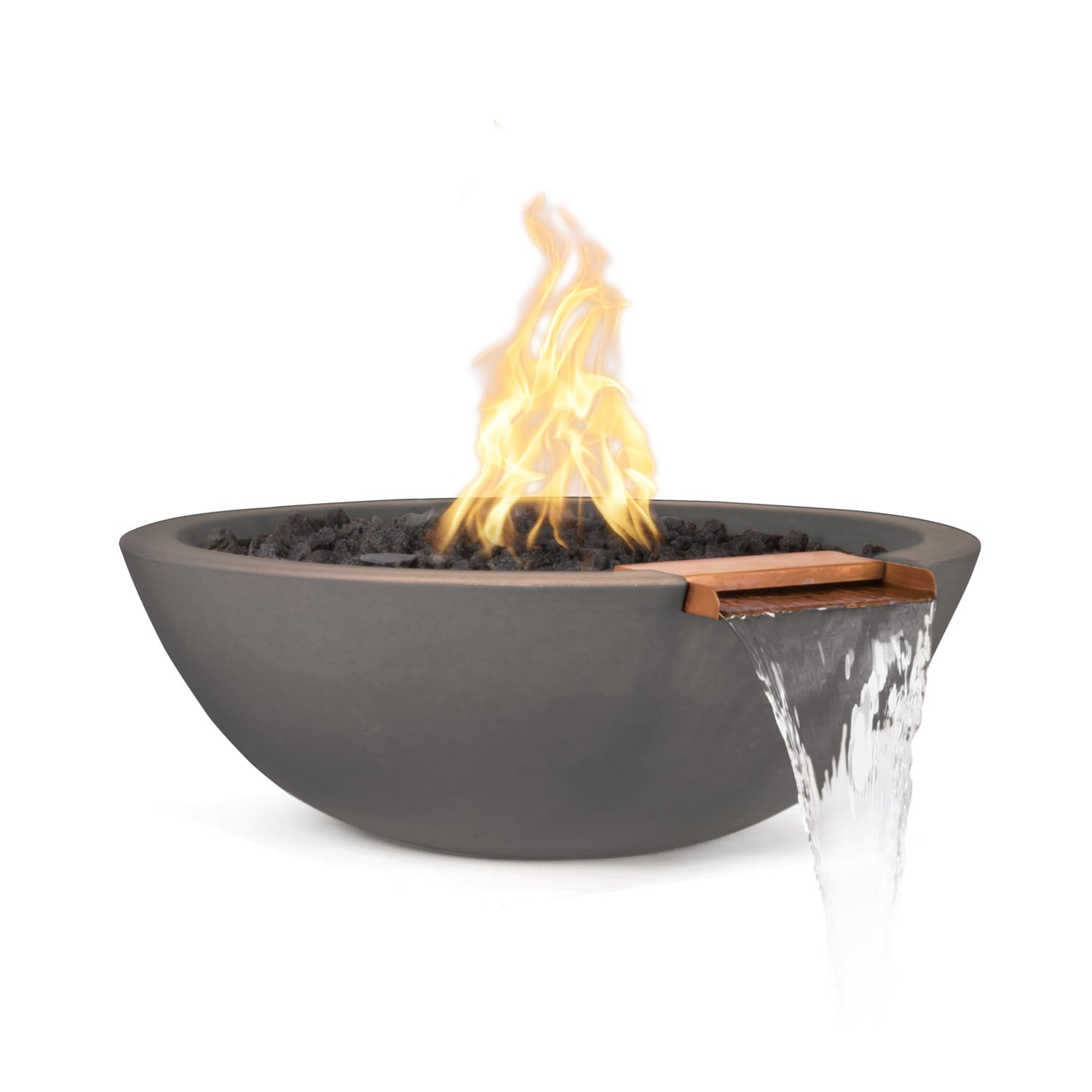 Sedona Fire & Water Bowl - GFRC Concrete - 33"