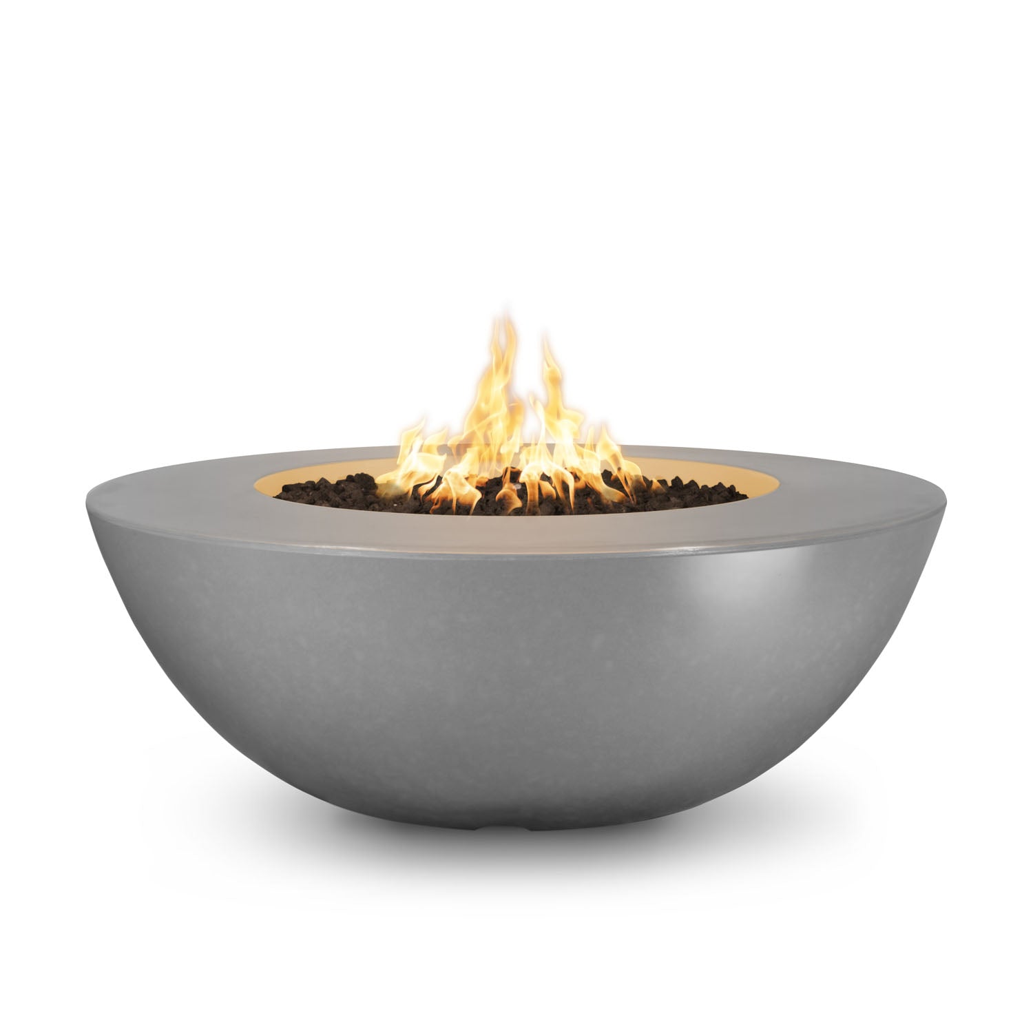 Sedona Fire Pit Wide Ledge - GFRC Concrete - 60"