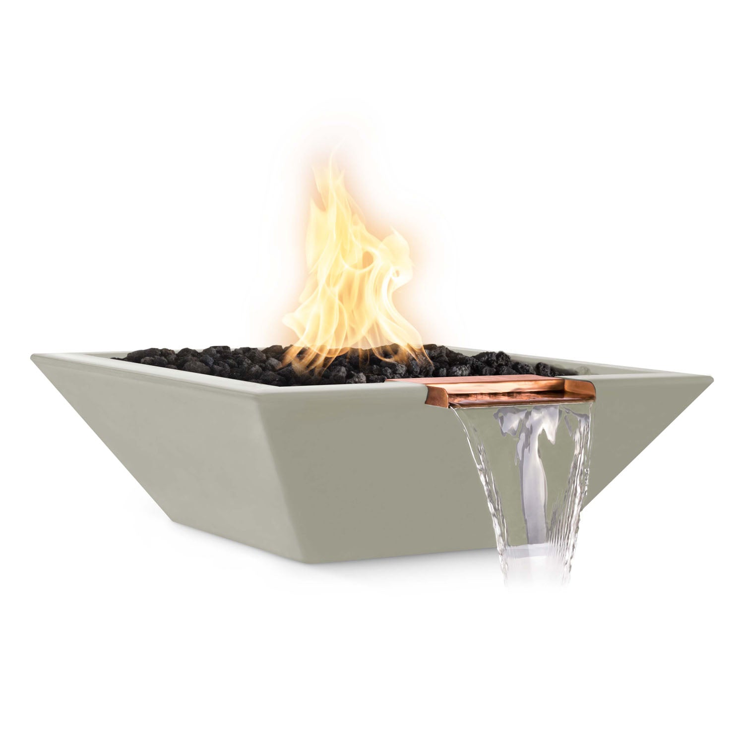 Maya Fire & Water Bowl - GFRC Concrete - 30"