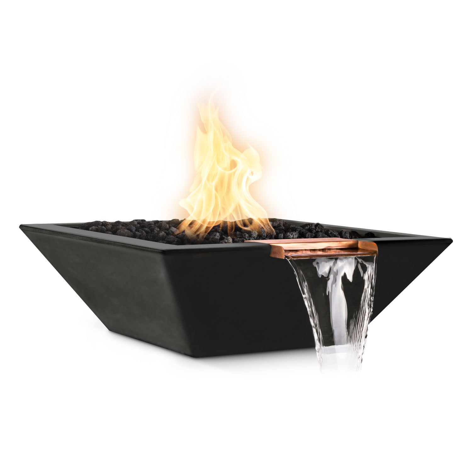 Maya Fire & Water Bowl - GFRC Concrete - 36"