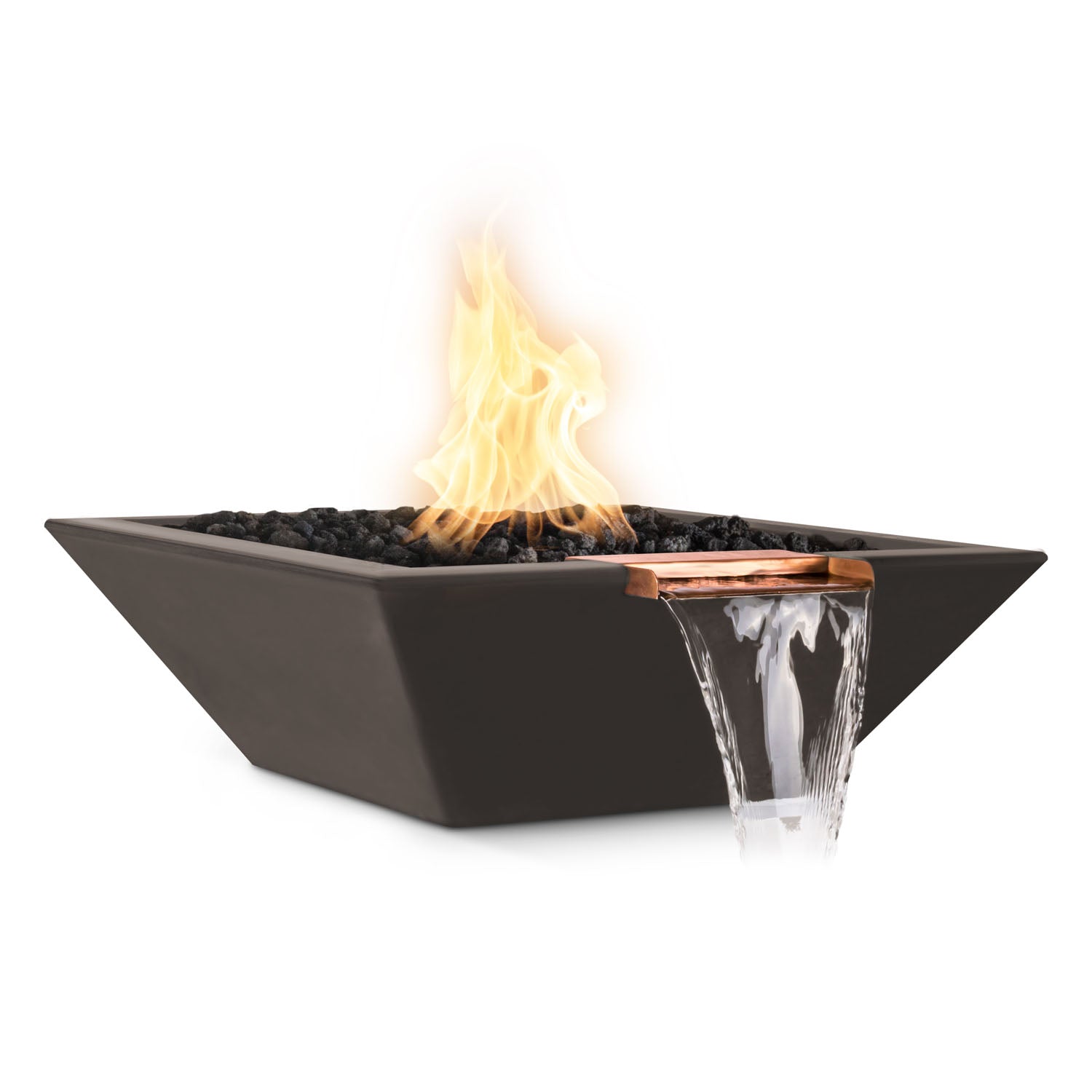 Maya Fire & Water Bowl - GFRC Concrete - 36"