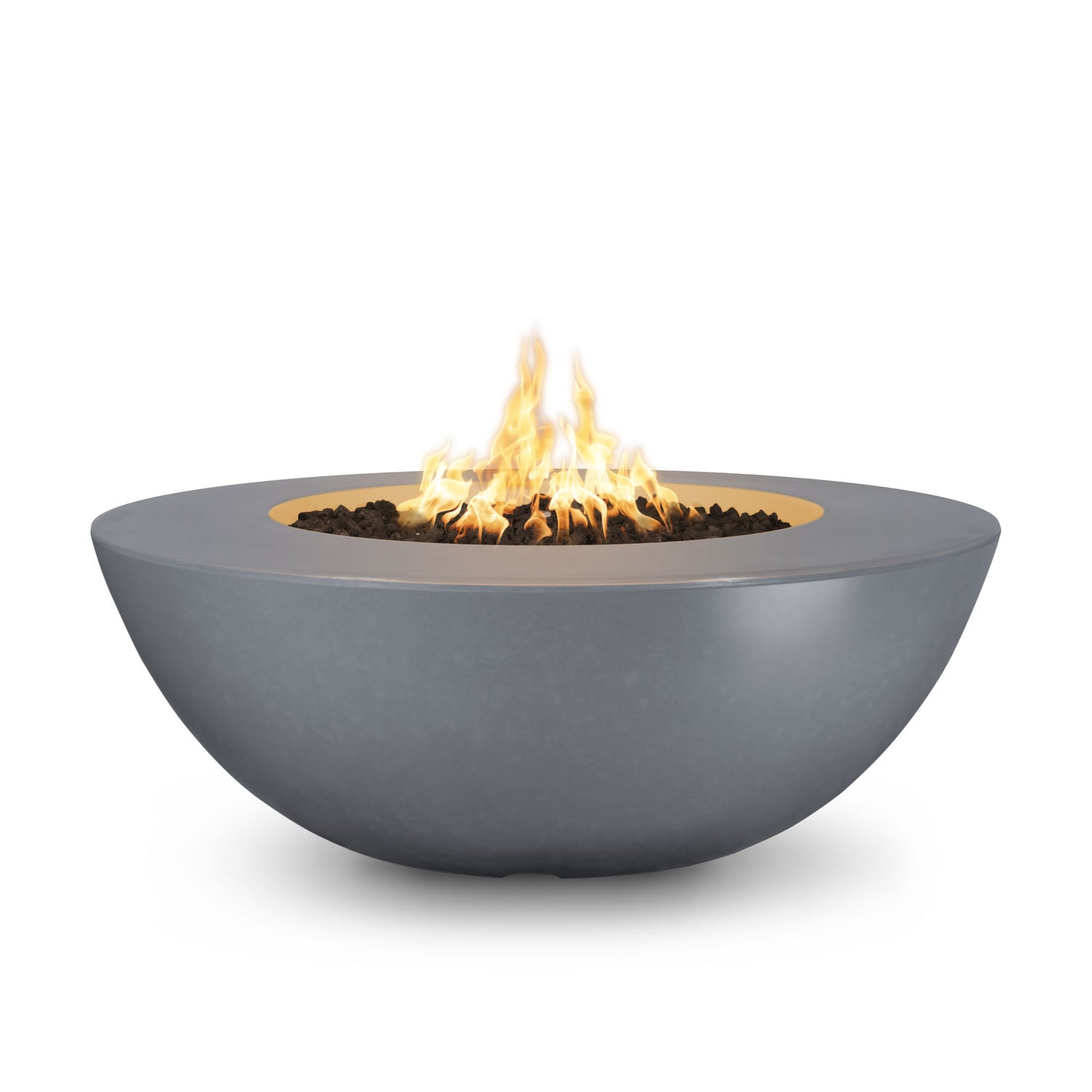 Sedona Fire Pit Wide Ledge - GFRC Concrete - 60"