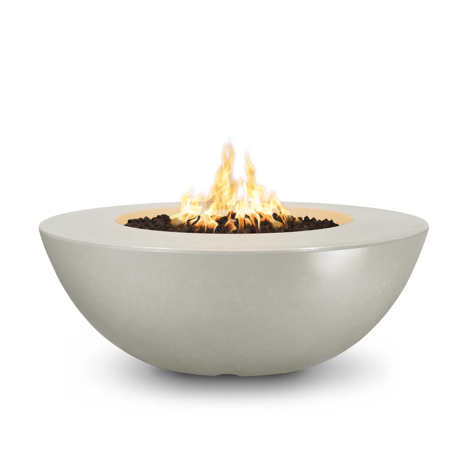 Sedona Fire Pit Wide Ledge - GFRC Concrete - 48"